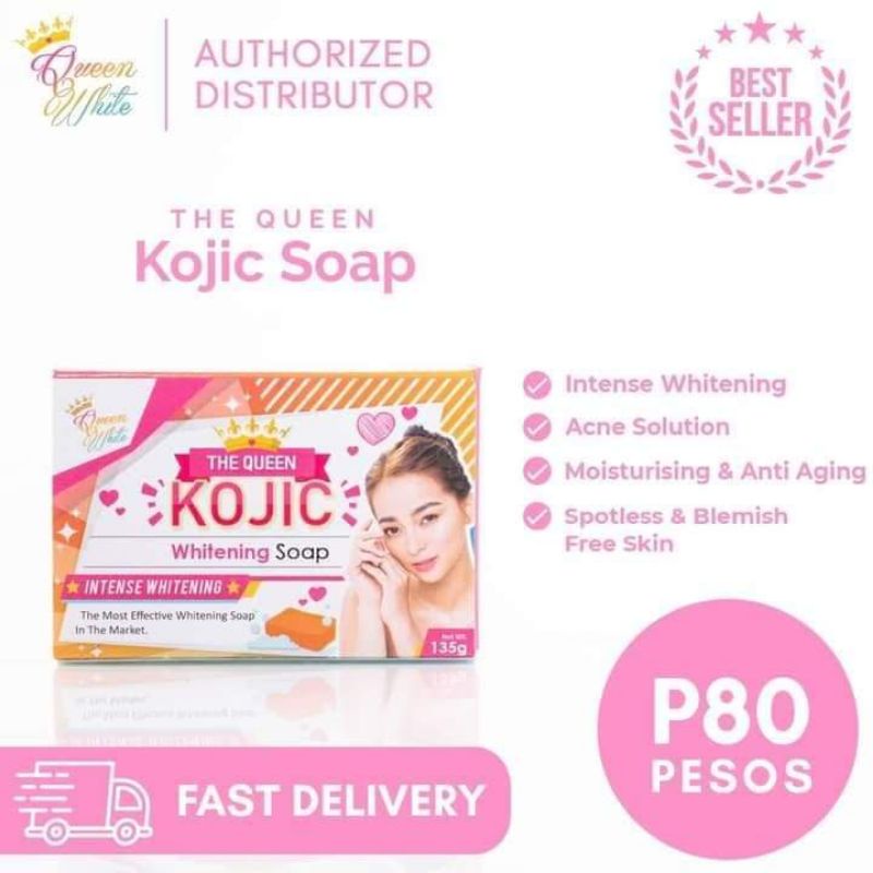 Queen White Kojic Soap 