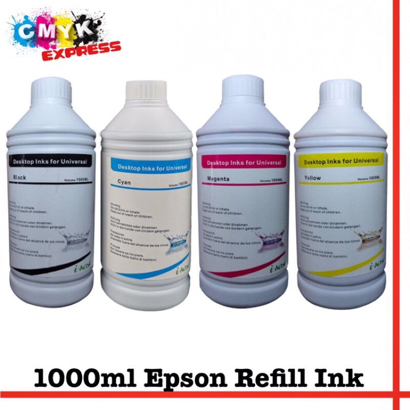 Epson 1000ml Refill Ink for L120 L110 L210 L220 L300 L310 L360 L380 ...