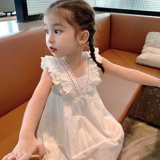 plain white childrens dresses