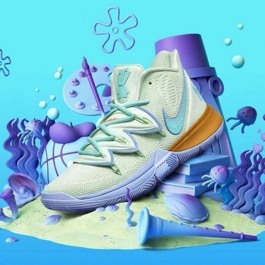 kyrie spongebob shoes adults
