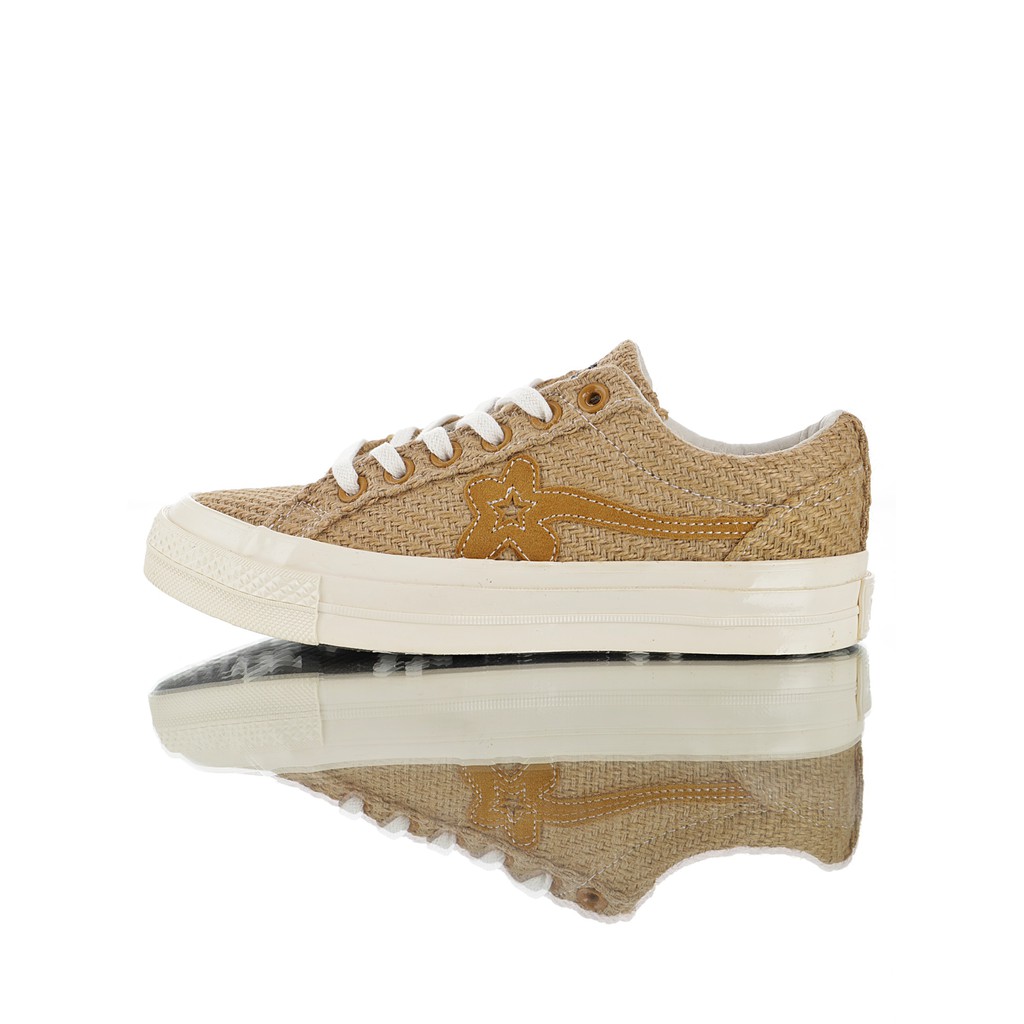 converse one star burlap