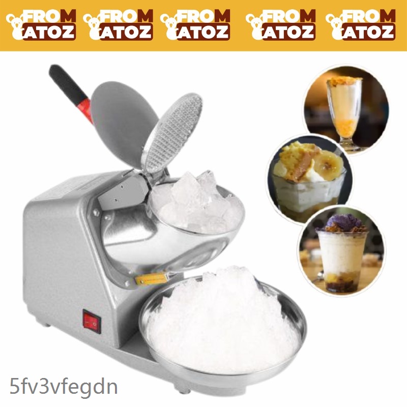 Ice Crusher Electric Crusher Machine Heavy Duty Ice Crusher, Crushed