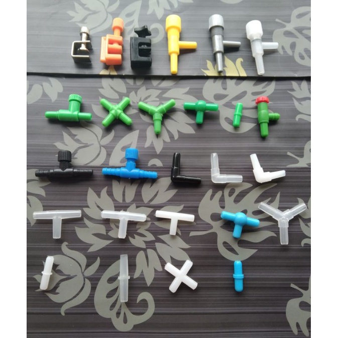 Aquarium air hose connector and controller / GClamp Shopee Philippines