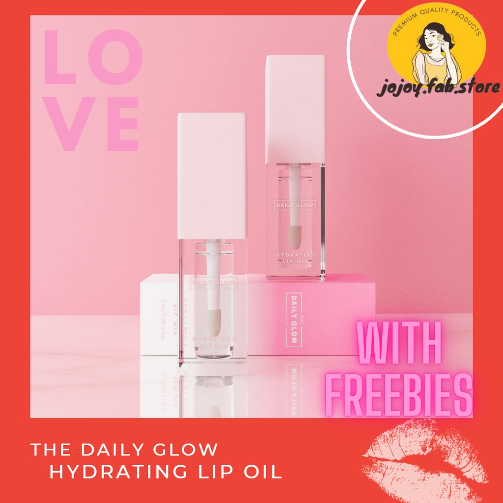 The Daily Glow Hydrating Lip Oil Clear | Shopee Philippines