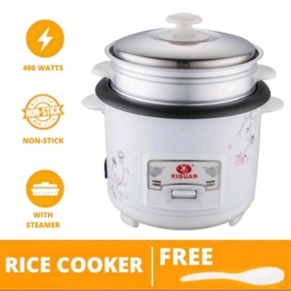 Non-stick  Electric Rice Cooker with Steamer