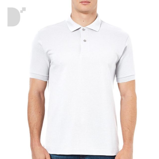 Polo Shirt White for Men's and Ladies Poloshirt Blouse with Collar ...