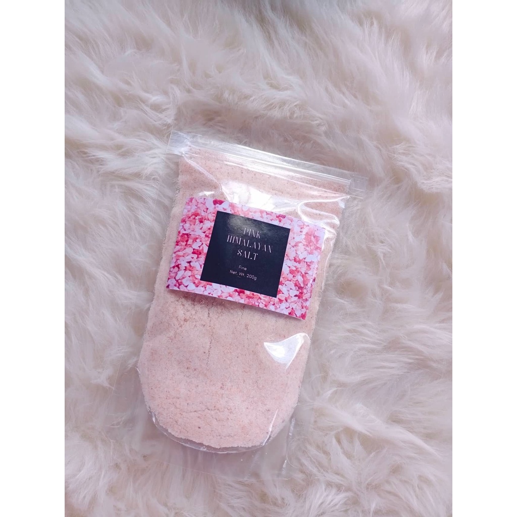 Pink Himalayan salt from Pakistan (Fine)200g Shopee Philippines