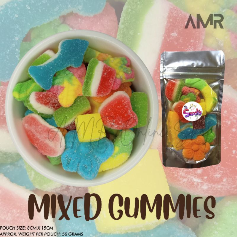 Mixed Gummies COD Kutkutin in a Pouch 8x15 Cheapest Souvenir