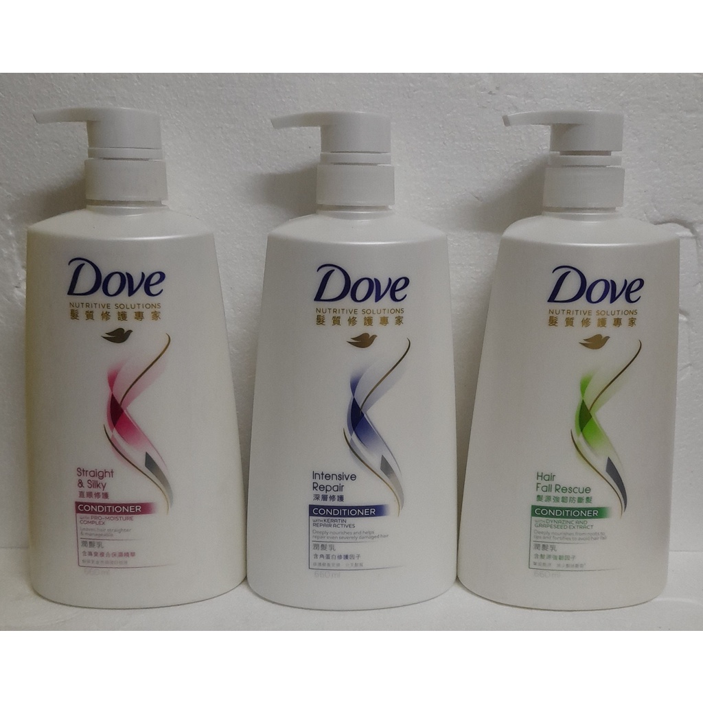 Dove Conditioner Intense Repair OR Straight & Silky OR Hair Fall 660mL