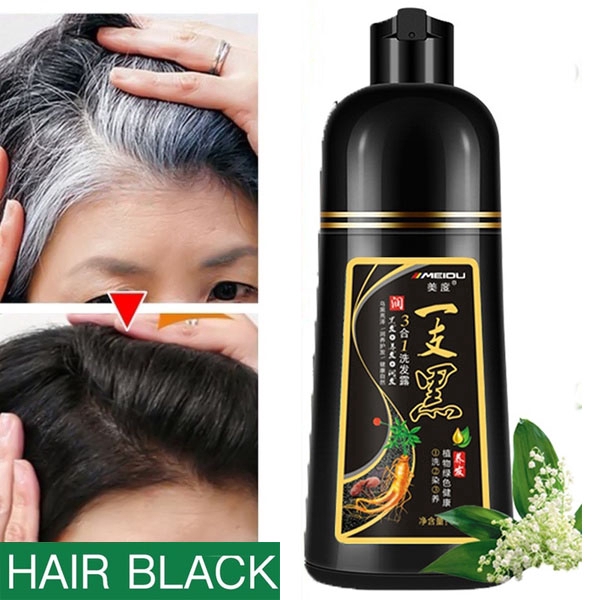 black hair shampoo