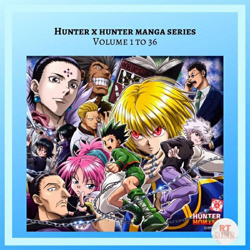 Hunter X Hunter Manga Series Vol 1 To 36 Shopee Philippines