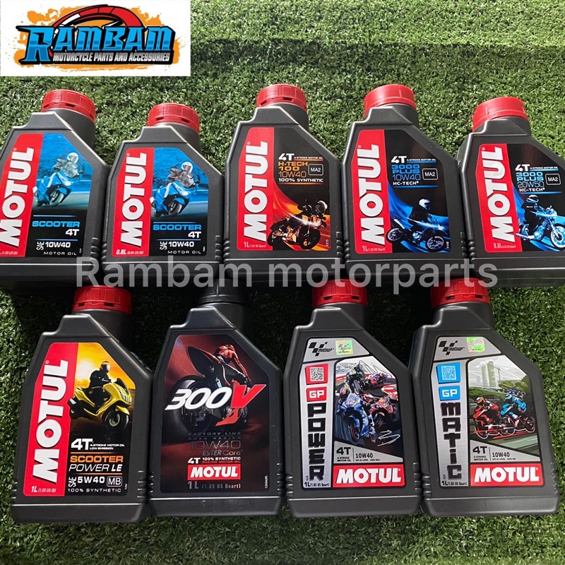 MOTUL OIL ( all types ) 1 liter and 800ml Shopee Philippines