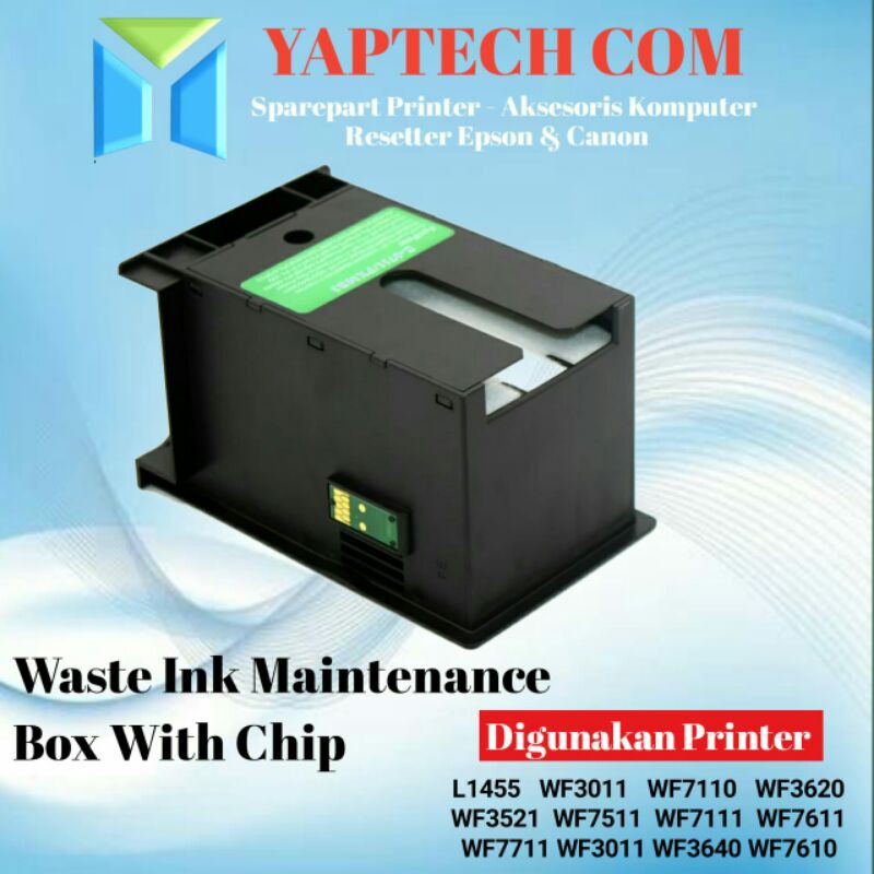 Waste ink maintenance box with chip l1455 maintenance box t6711 ...