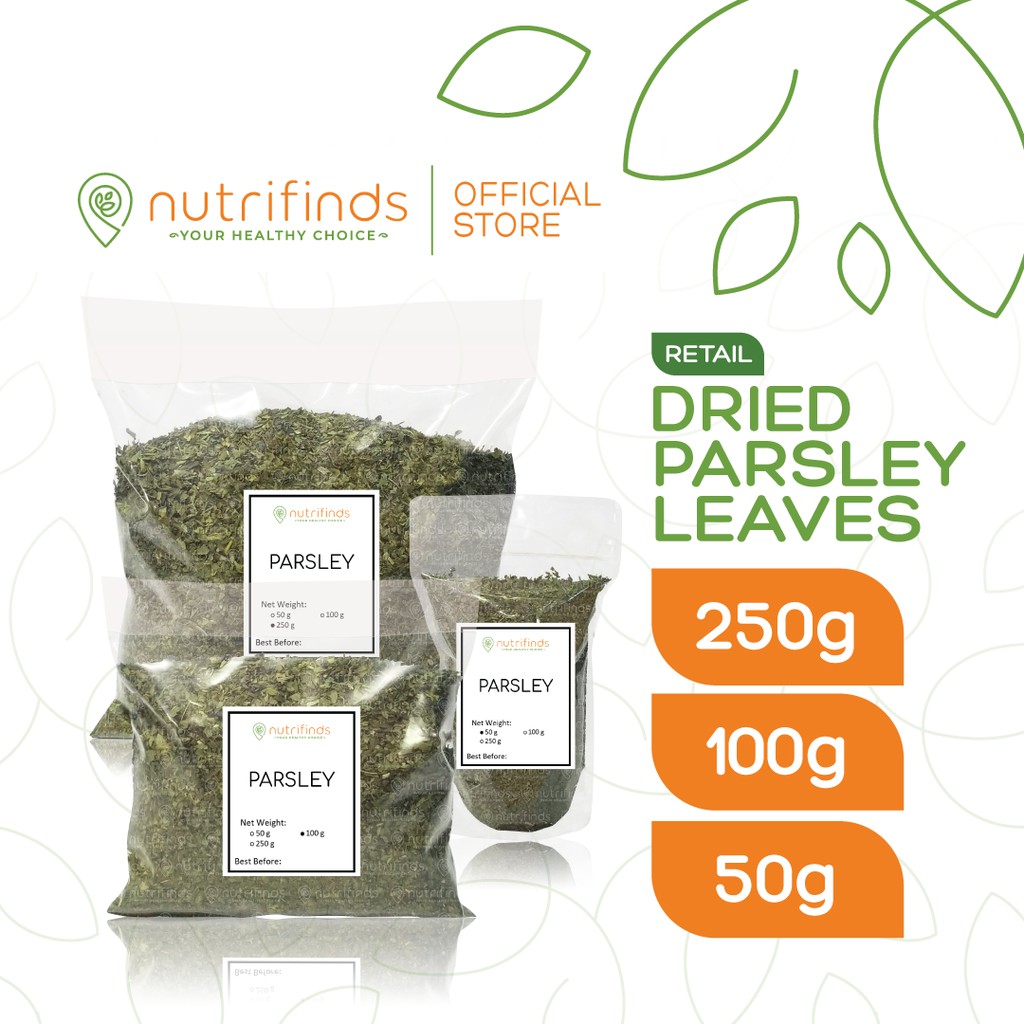 Dried Parsley Leaves 50g, 100g and 250g Shopee Philippines