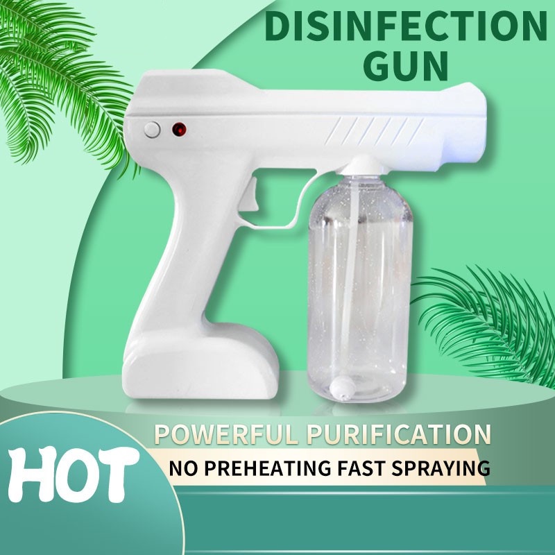 GD Disinfectant Spray Gun NM015 Handheld Alcohol Spray Disinfection Gun Anion Blu Ray Nano