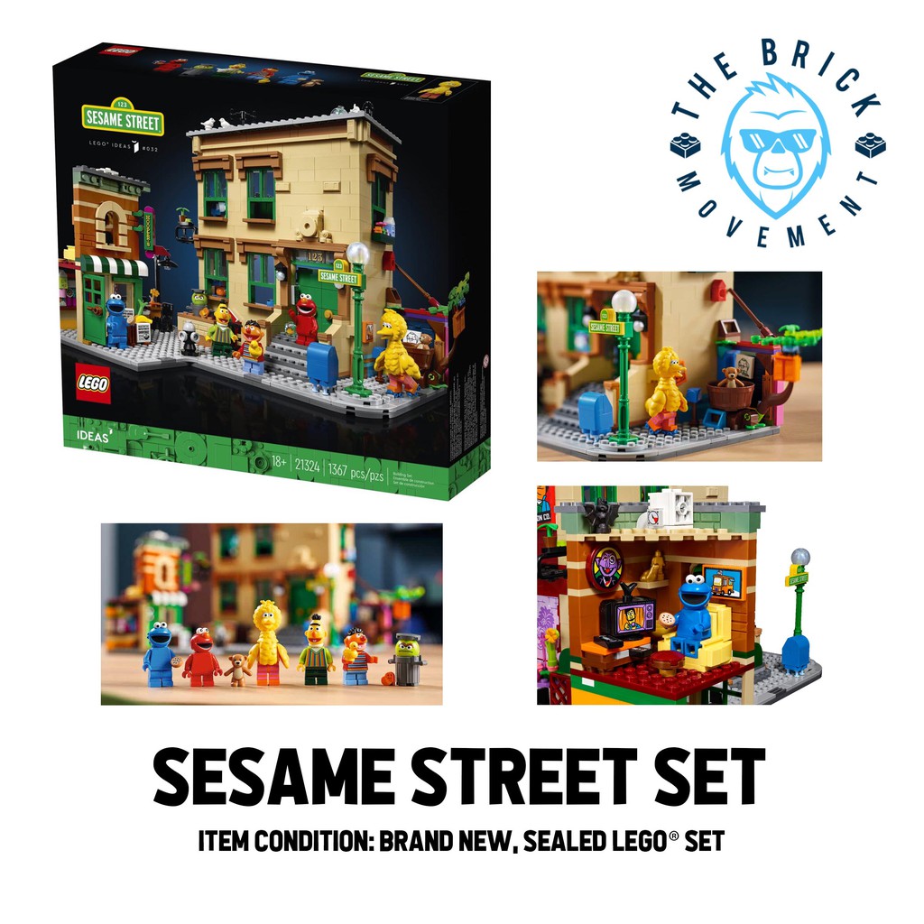 sesame street lego smyths