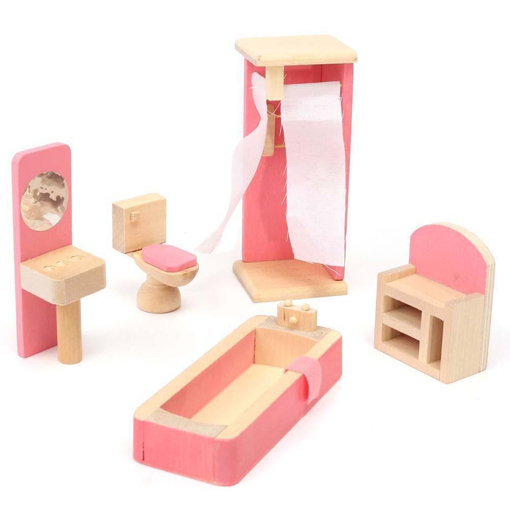 dolls house bathroom set