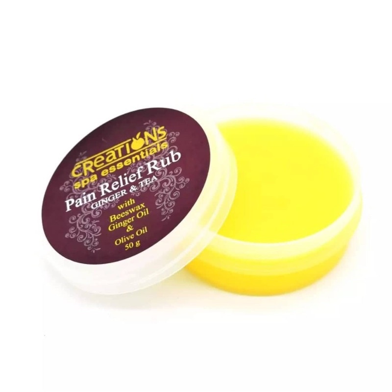 Original Creations Spa Essentials GINGER and TEA Pain Relief Rub