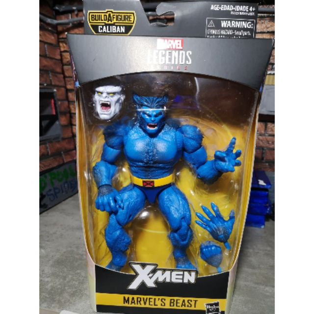Marvel Legends 6 Caliban Baf Head New Mint From Beast Figure X Men Apocalypse Comic Book Heroes Toys Hobbies