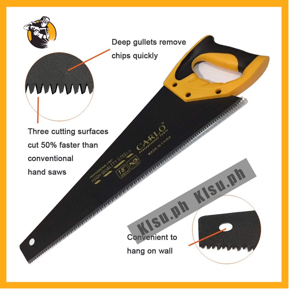 Hand Saw, 18Inch, Fine Finish TPI Cross Cut Hand Saw Shopee Philippines