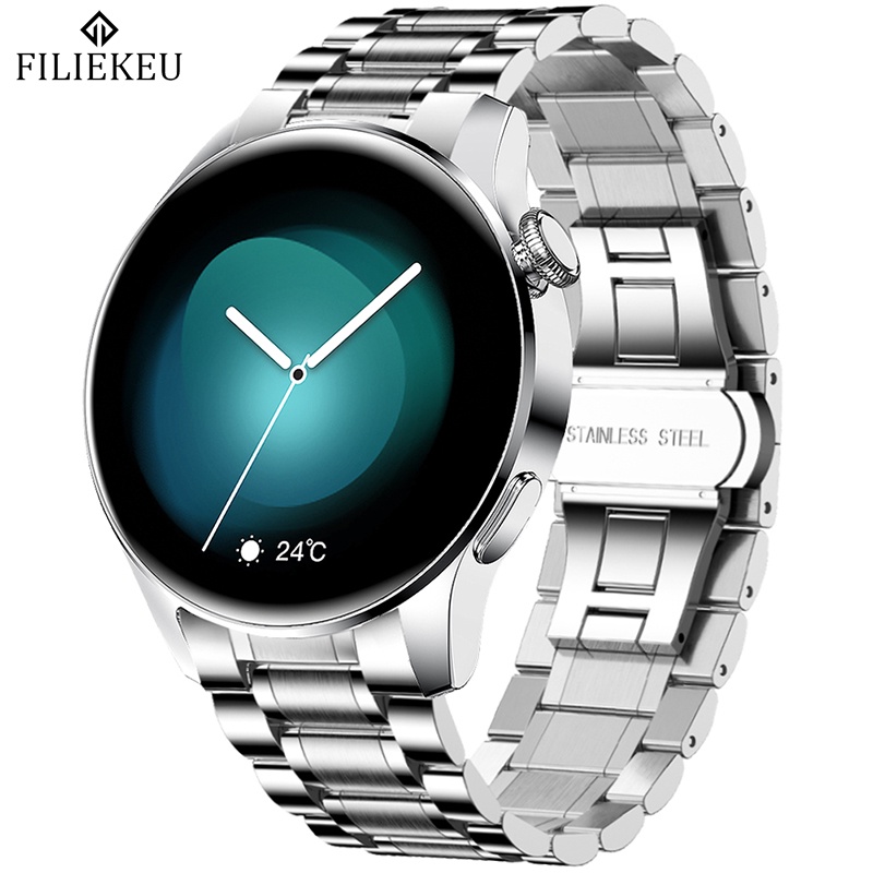 FILIEKEU Fashion smart watch men Full screen Bluetooth call sports