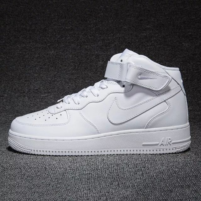 nike high cut white