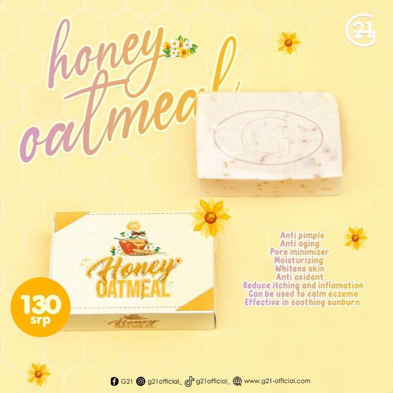 G21 HONEY OATMEAL Soap Shopee Philippines