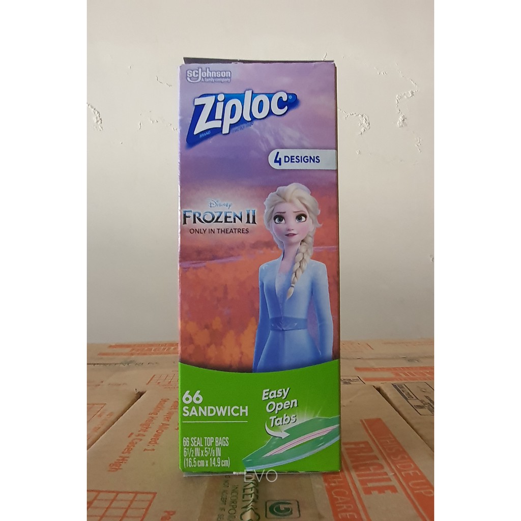 Ziploc Disney Frozen Sandwich Bags Shopee Philippines