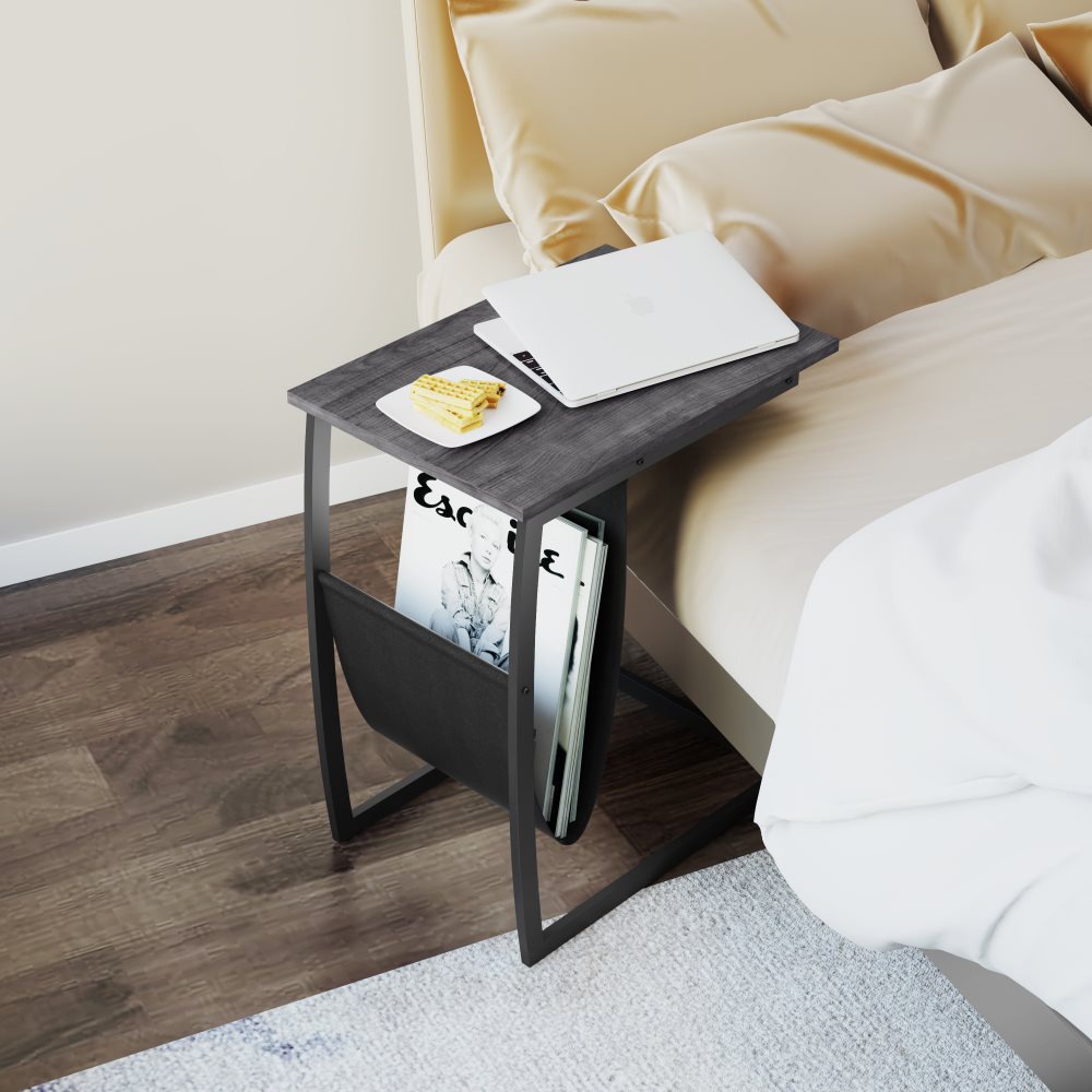 60CM Wood office table Nordic for laptop Side Table living Room Sofa