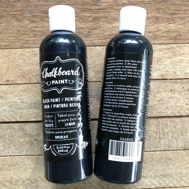 AMERICAN CRAFTS CHALKBOARD PAINT BLACK 8OZ Shopee Philippines
