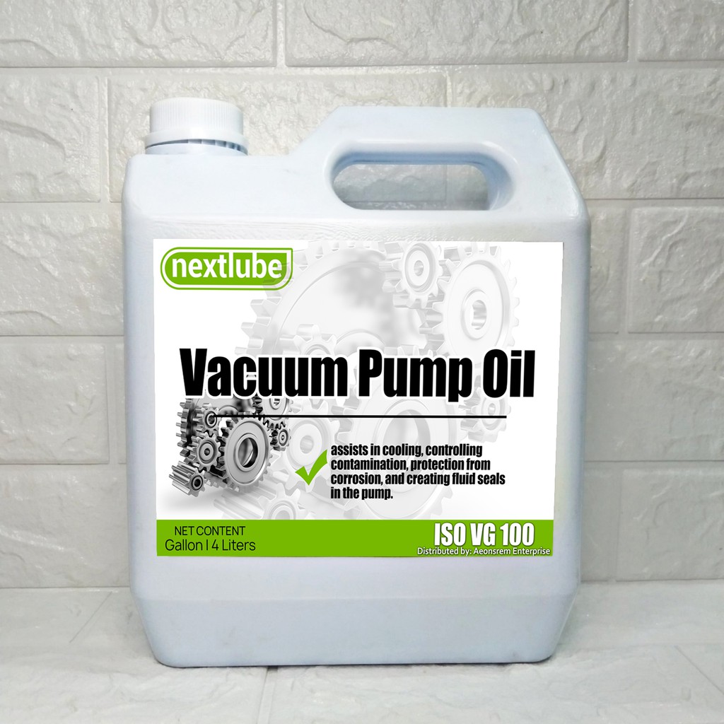 Vacuum Pump Oil Iso Vg 100 (Gallon) Shopee Philippines