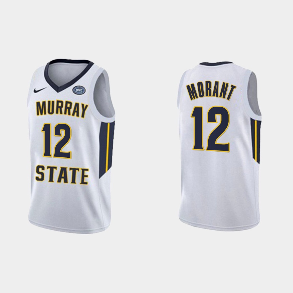 Murray St. Racers Ja Morant #12 College Basketball Jersey #5