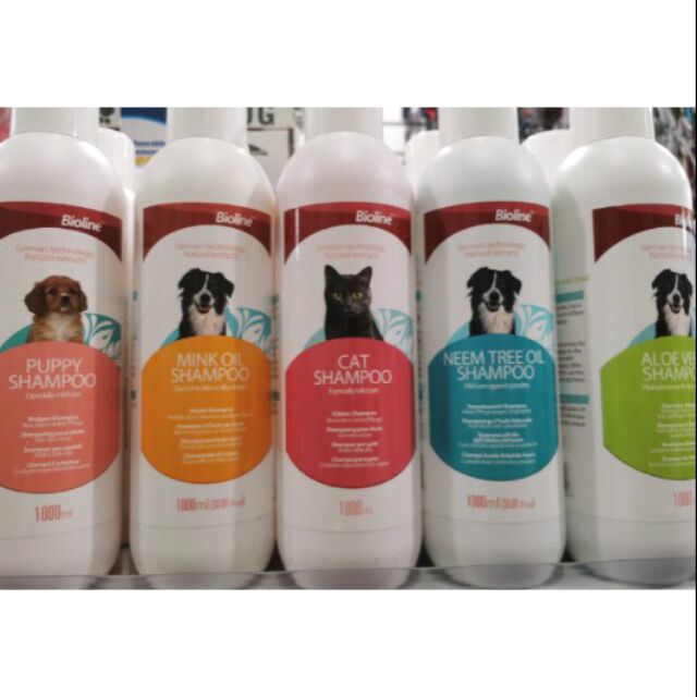 bioline dog shampoo