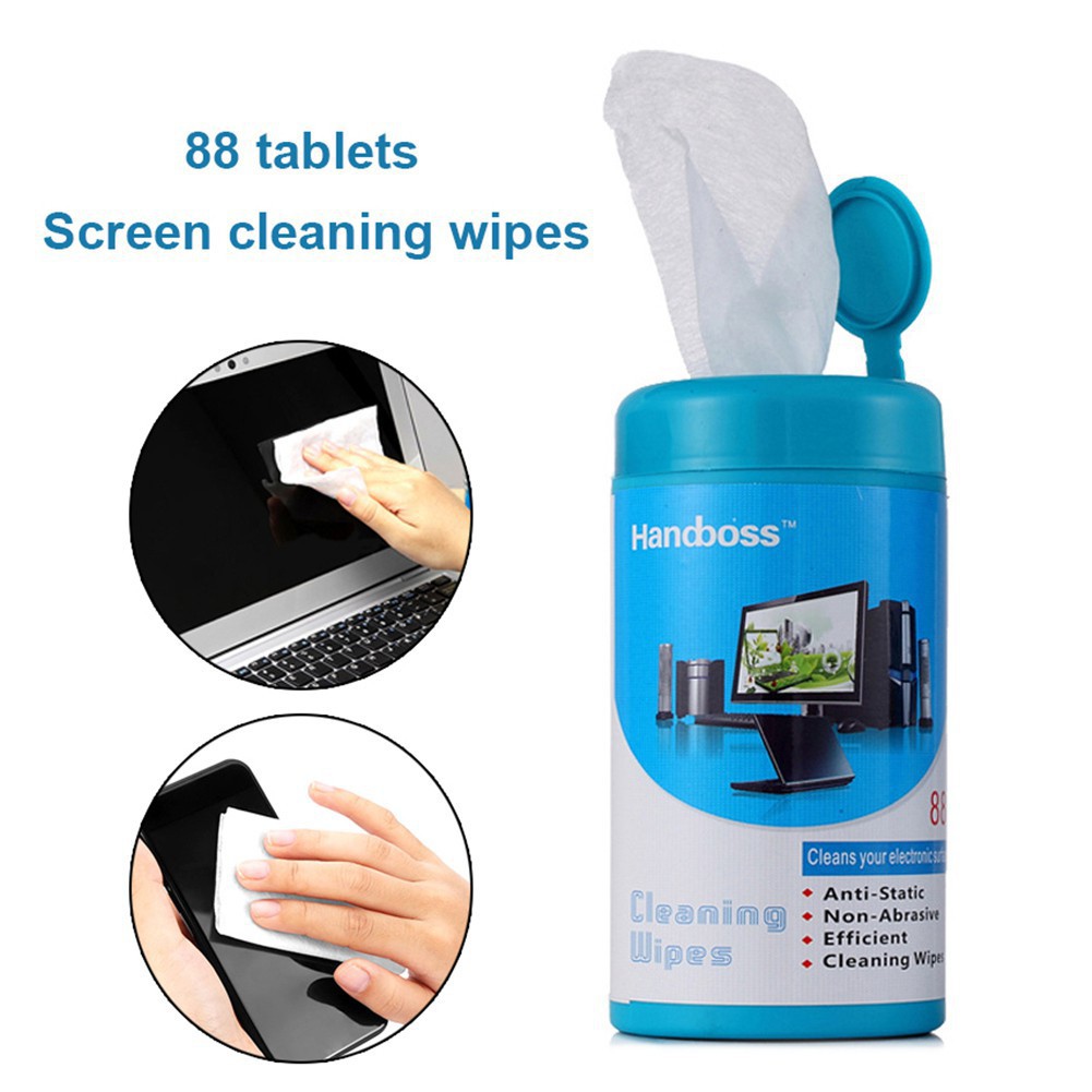 Screen Cleaning Wet Tissues Cleaner For Laptop Wipes TV iPad Telephone