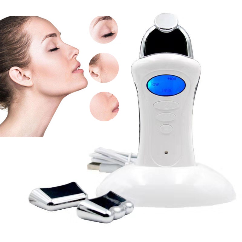 handheld galvanic spa electroporator skin tightening face lift