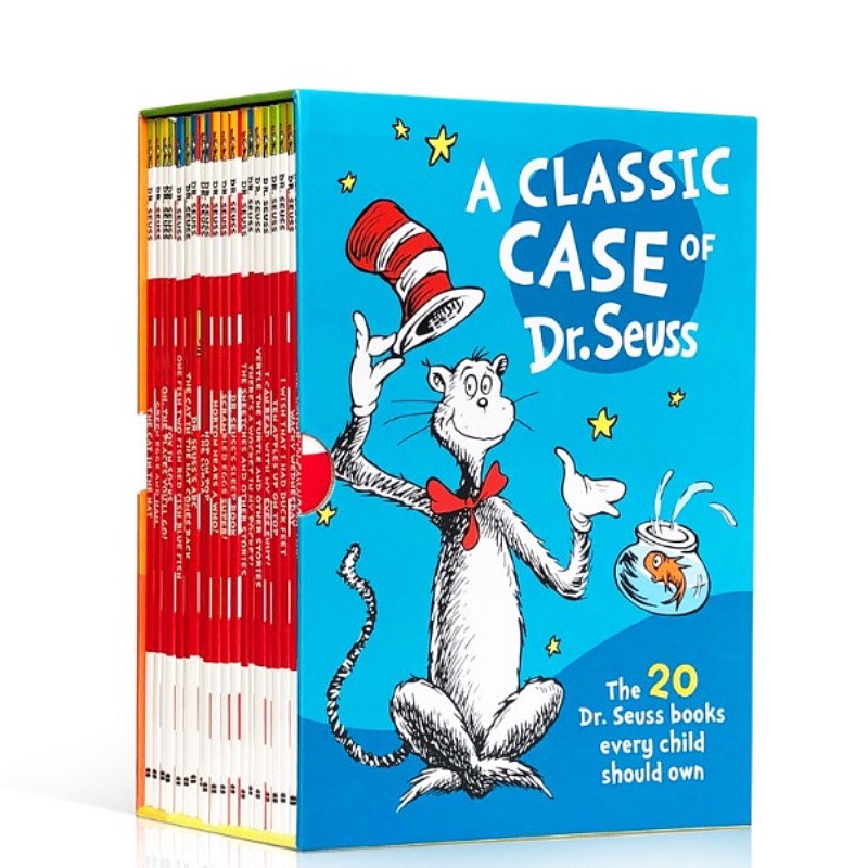 DR. SEUSS Classic 20 books/set Series Interesting Kids Funny Storybook  Children's Learning English | Shopee Philippines