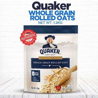 Quaker Oats Whole Grain Rolled Oats 1.2kg Old Fashioned