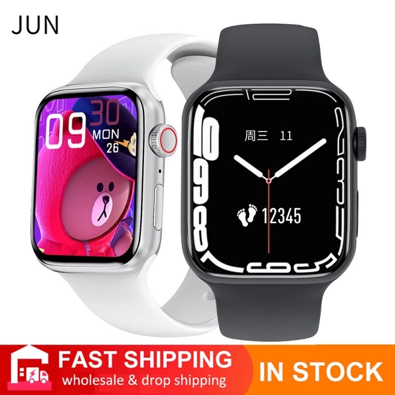 I7 Pro Max Smart Watch 1.75 Inch Full Screen Rotary Button Heart Rate