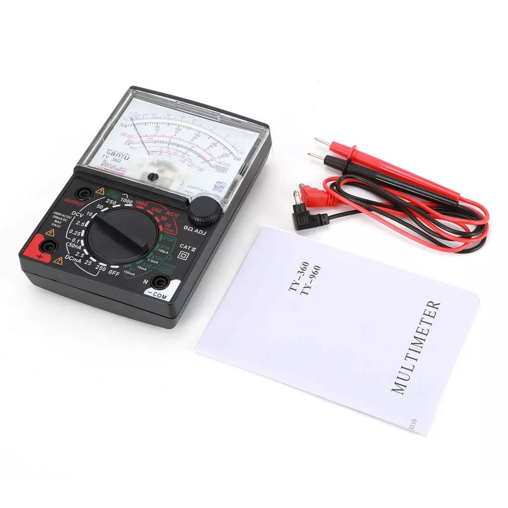 analogue test meter, ANALOG TESTER, MULTITESTER TY360 Pointer