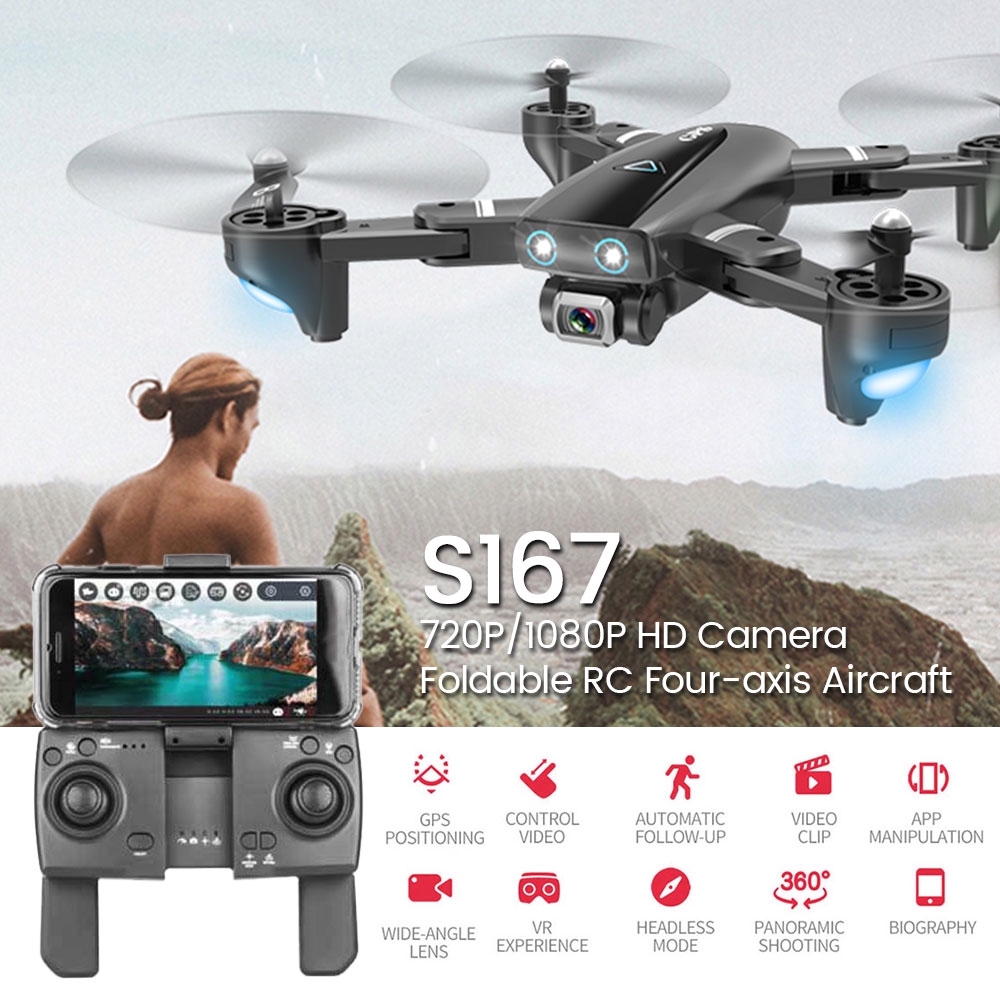 s167 foldable drone