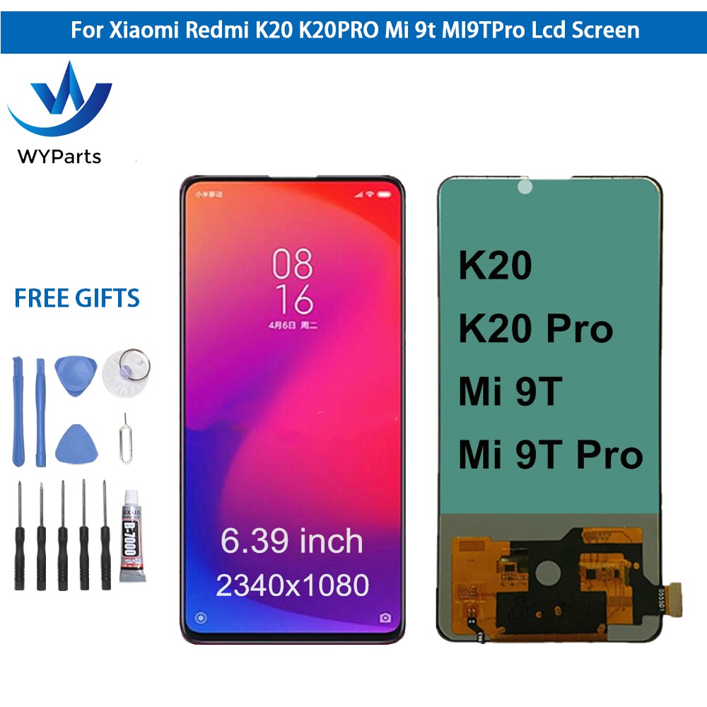 Amoled 6 39 For Xiaomi Redmi K20 K20pro Mi 9t Lcd Display Touch Screen Digitizer Assembly Shopee Philippines