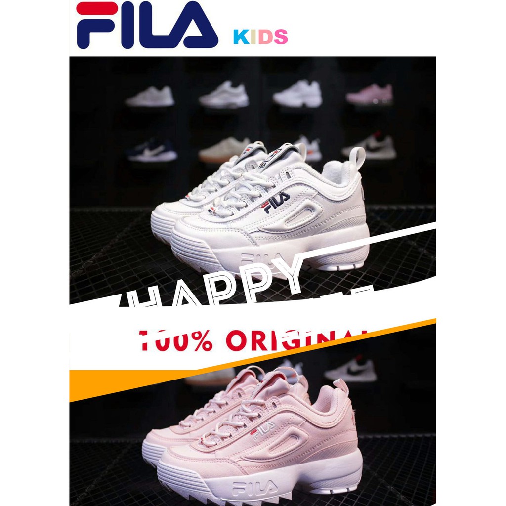 kids fila size 2