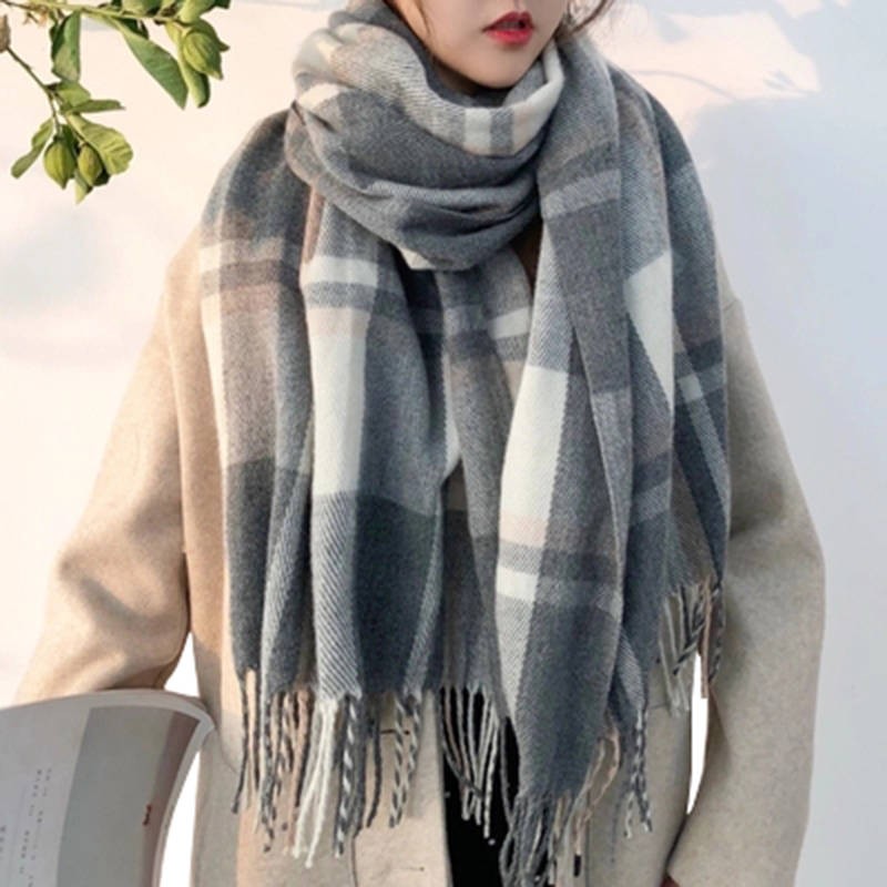 small plaid scarf