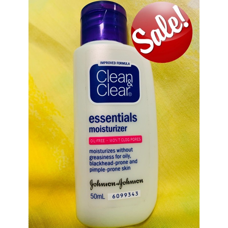 clean n clear essential moisturizer