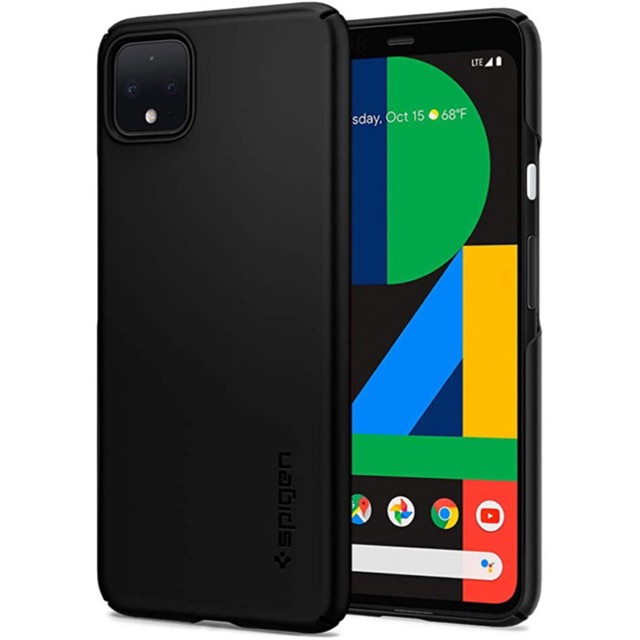 Google Pixel 4 Spigen Thin Fit Black Phone Case Shopee Philippines