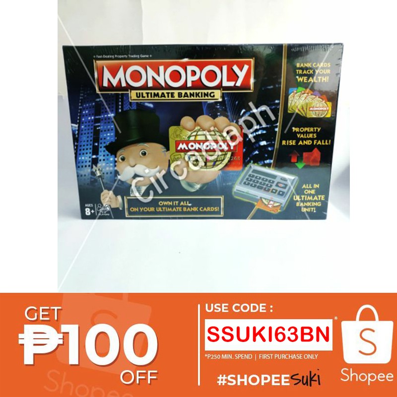 Monopoly Electronic Ultimate Banking Shopee Philippines