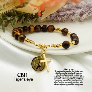 Balfe lucky charm gemstone Rosary bracelet for women(CBU)