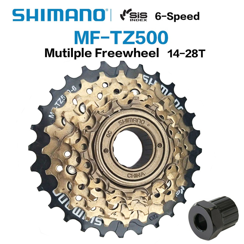 6 speed rear cassette