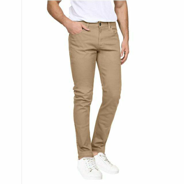 mens khaki jeans slim