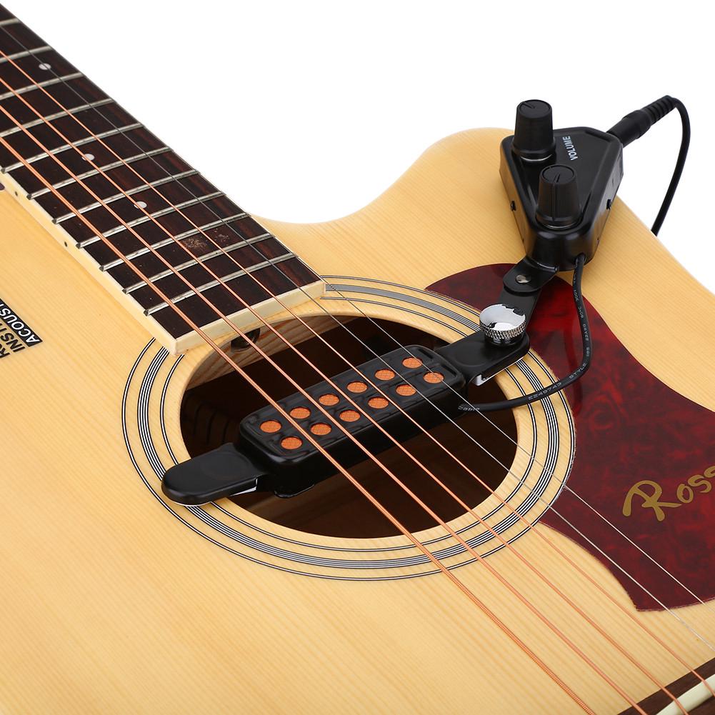 12 Sound Hole Magnetic Pickup Acoustic Guitar Pickup | Shopee Philippines